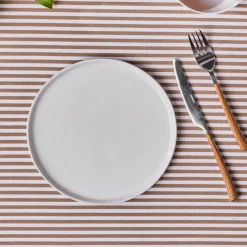 Karaca Epsilon Porcelain Dessert/Side Plate, 22cm, White