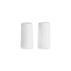 Karaca Epsilon Porcelain Salt and Pepper Shaker, White
