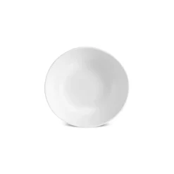 Karaca Epsilon Porcelain Snack Bowl, 12cm, White