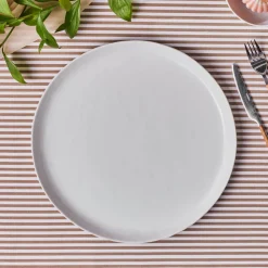 Karaca Epsilon Porcelian Serving Platter, 35,5cm, White