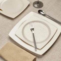 Karaca Flava 24-Piece Porcelain Dinner Set for 6 People, Multi