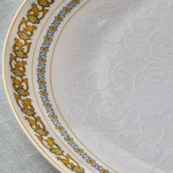 Karaca Forever Bone China Bondi 53-Piece Dinner Set for 12 People, Multi
