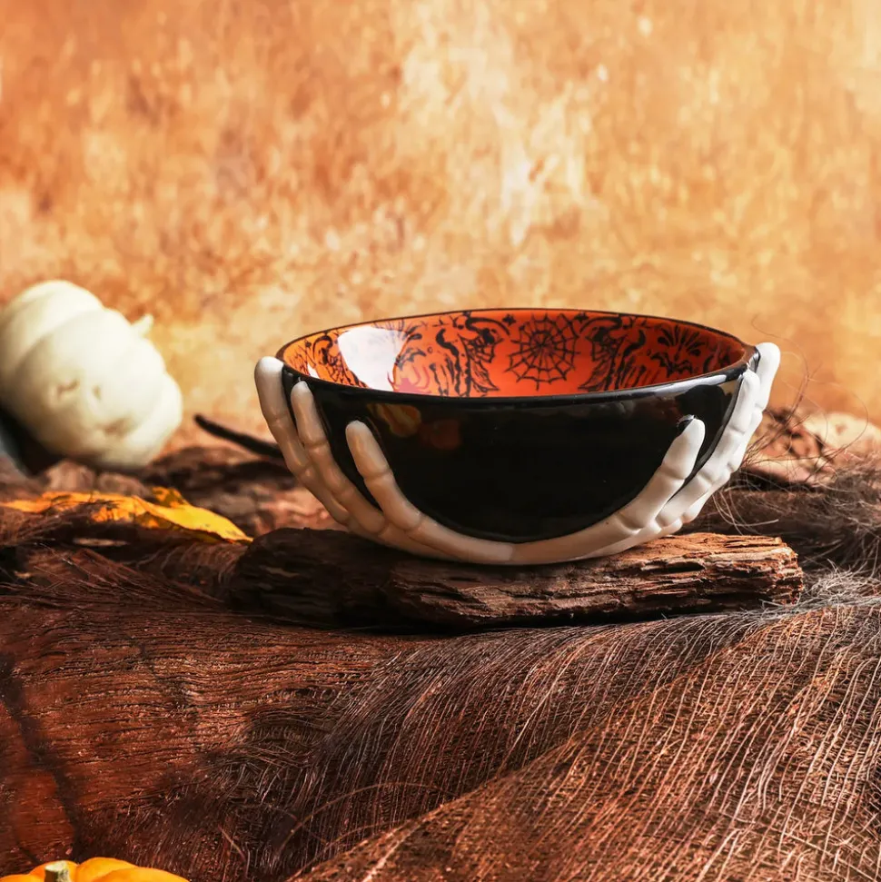 Karaca Halloween Cereal/Soup Bowl, 17cm, Multi