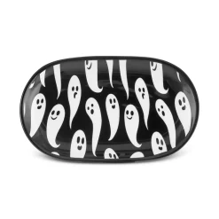 Karaca Halloween Ghosts Party Ceramic Serving Platter, 15cm, Multicolour