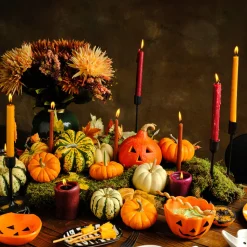 Karaca Halloween Ghosts Party Ceramic Serving Platter, 15cm, Multicolour