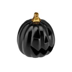 Karaca Halloween Led Light Trinket, 20cm, Black Gold