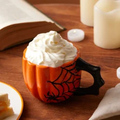 Karaca Halloween Spider Ceramic Mug, 500ml, Multicolour