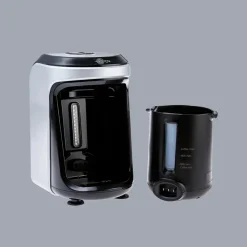 Karaca Hatır Hüps Turkish Coffee Maker and Milk Steamer, 535W, Silver