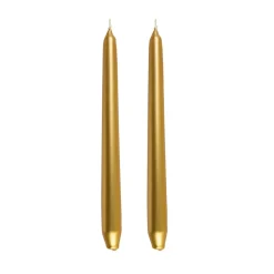 Karaca Home Andy 2-Piece Candle, 24cm, Gold