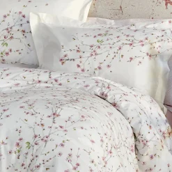 Karaca Home Annata 100% Turkish Cotton Bedding Set, Double, Somon