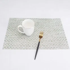 Karaca Home Baldwin 2-Piece American Placemat, 30x45cm, Green