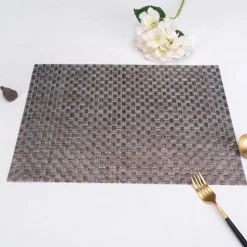 Karaca Home Baldwin 2-Piece American Placemat, 30x45cm, Copper