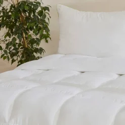 Karaca Home Basic Microfiber Duvet Cover, 200x200cm, Offwhite