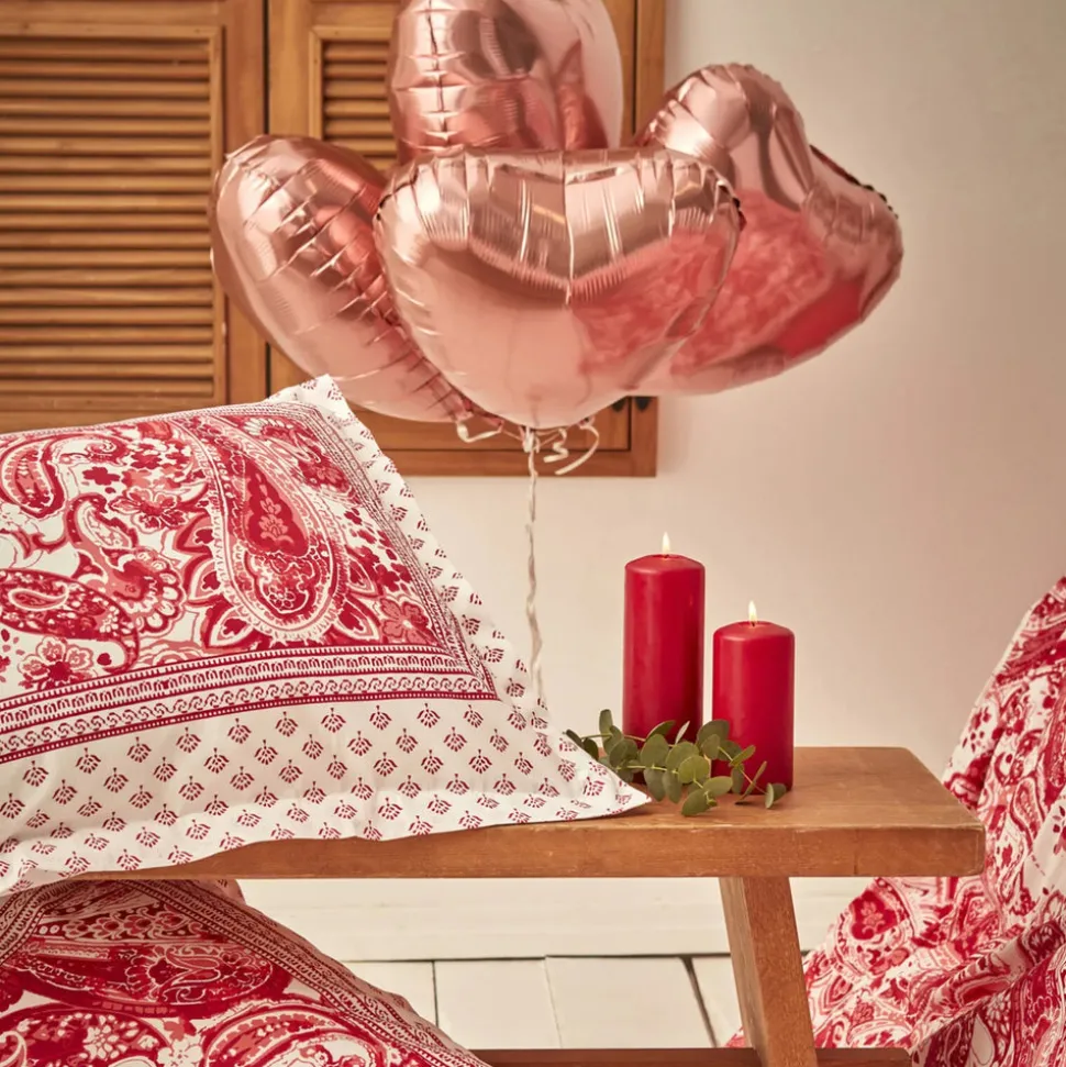 Karaca Home Bellance 100% Turkish Cotton Duvet Cover Set with Bed Sheet, Double, Multi