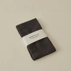 Karaca Home Belle 2-Piece Fabric Napkin, 40x40cm, Black
