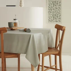 Karaca Home Belle Tablecloth, 140x200cm, Sage