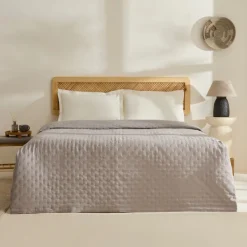 Karaca Home Breezy Bedspread, Single, Grey
