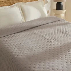 Karaca Home Breezy Bedspread, Single, Grey