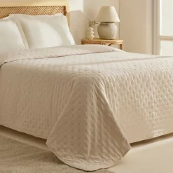 Karaca Home Breezy Bedspread, Double, Beige