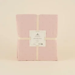 Karaca Home Breezy Bedspread, Single, Powder Pink