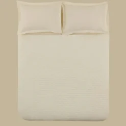 Karaca Home Breezy Bedspread, Single, Ecru