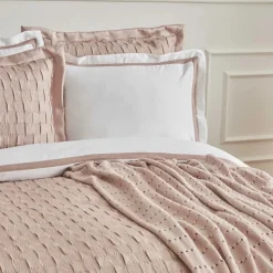 Karaca Home Bride Coll Bianca Bedding Set, Double, Powder