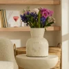 Karaca Home Carrie Vase, 18cm, White