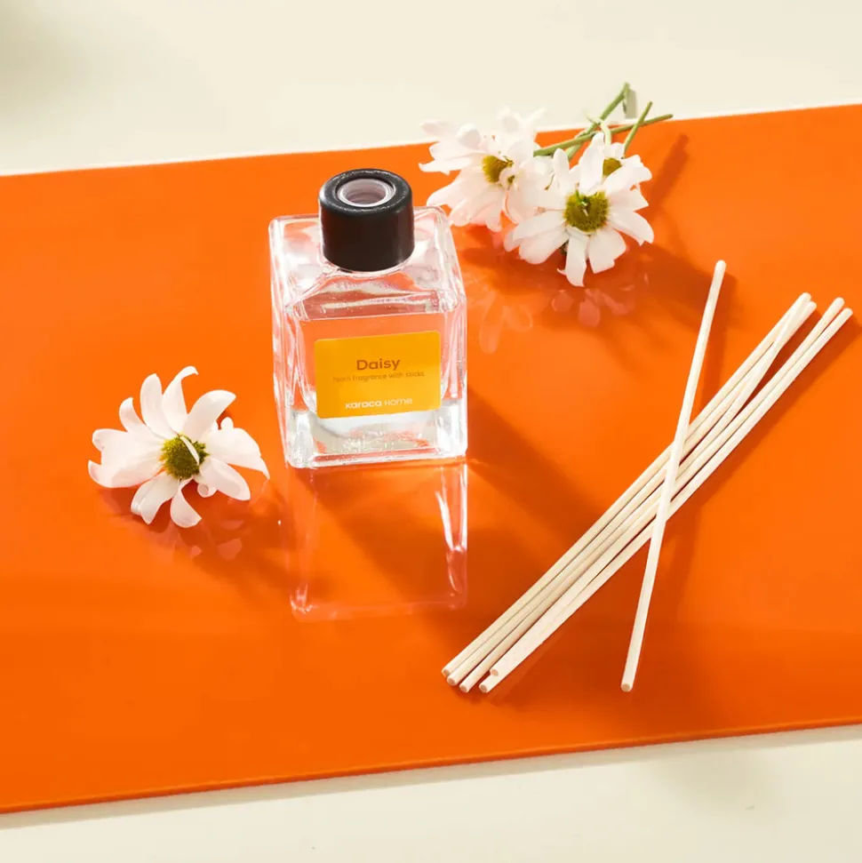 Karaca Home Daisy Reed Diffuser, 100ml, Yellow