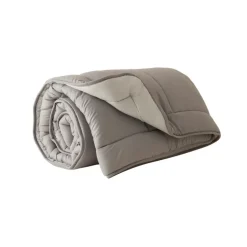Karaca Home Double Face Duvet Cover, 135x200cm, Anthratice-Grey