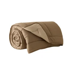Karaca Home Double Face Duvet Cover, 155x220cm, Beige-Mocha