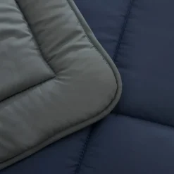 Karaca Home Double Face Duvet Cover, 135x200cm, Blue-Mint