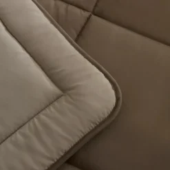 Karaca Home Double Face Duvet Cover, 200x200cm, Beige-Mocha