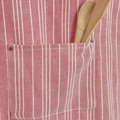 Karaca Home Fabricia Kitchen Apron, 75x56cm, Red