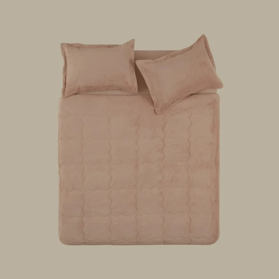 Karaca Home Flufy Comfort Bedding Set, Single, Powder