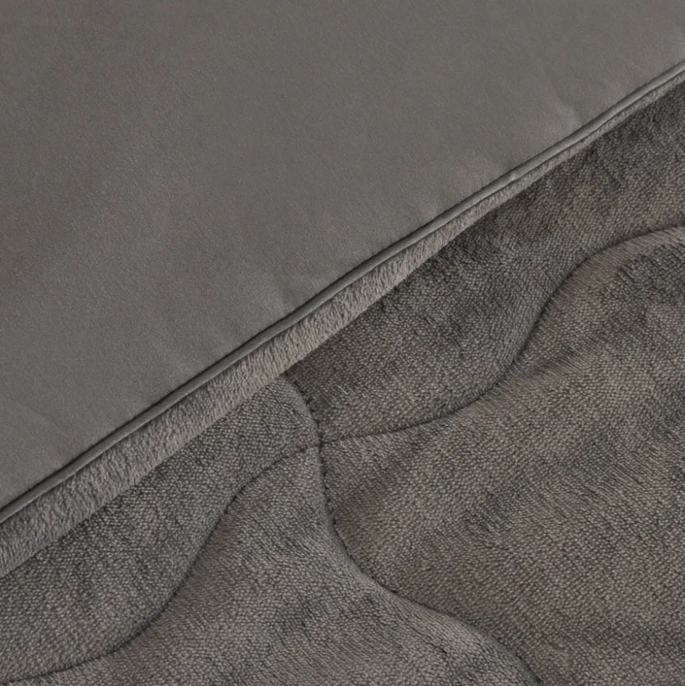 Karaca Home Flufy Comfort Bedding Set, Single, Anthracite