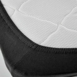 Karaca Home Jersey 100% Turkish Cotton Baby Fitted Sheet, Single, Anthracite