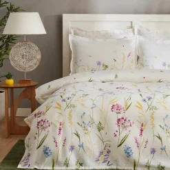 Karaca Home Jody Double 100% Turkish Cotton Duvet Set, Yellow