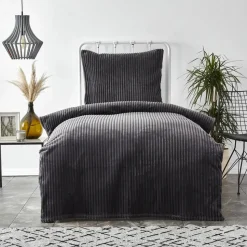 Karaca Home Joena Soft Bedspread Set, Single, Grey