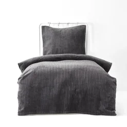 Karaca Home Joena Soft Bedspread Set, Single, Grey