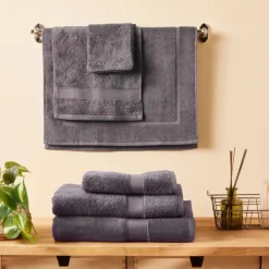 Karaca Home Joey Egyptian Cotton Washcloth, 16cmx22cm, Teal