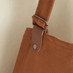 Karaca Home Lisa Gabardin Kitchen Apron, 75x56cm, Terra Cotta
