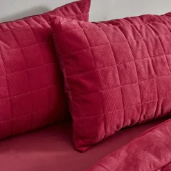 Karaca Home Lydia Bedding Set, Double, Burgundy