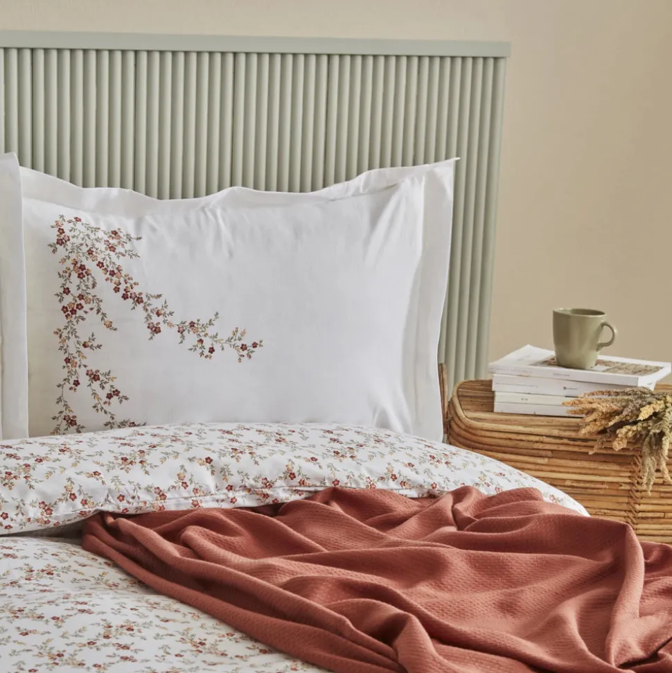 Karaca Home Mizu 100% Turkish Cotton Duvet Cover Set – With Free Bedspread