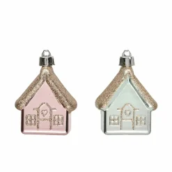 Karaca Home New Year Christmas Tree Decoration Set, 4 Piece, Multi