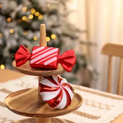 Karaca Home New Year Christmas Cany Pleasure Tree Decoration Set, 4 Piece, Multi