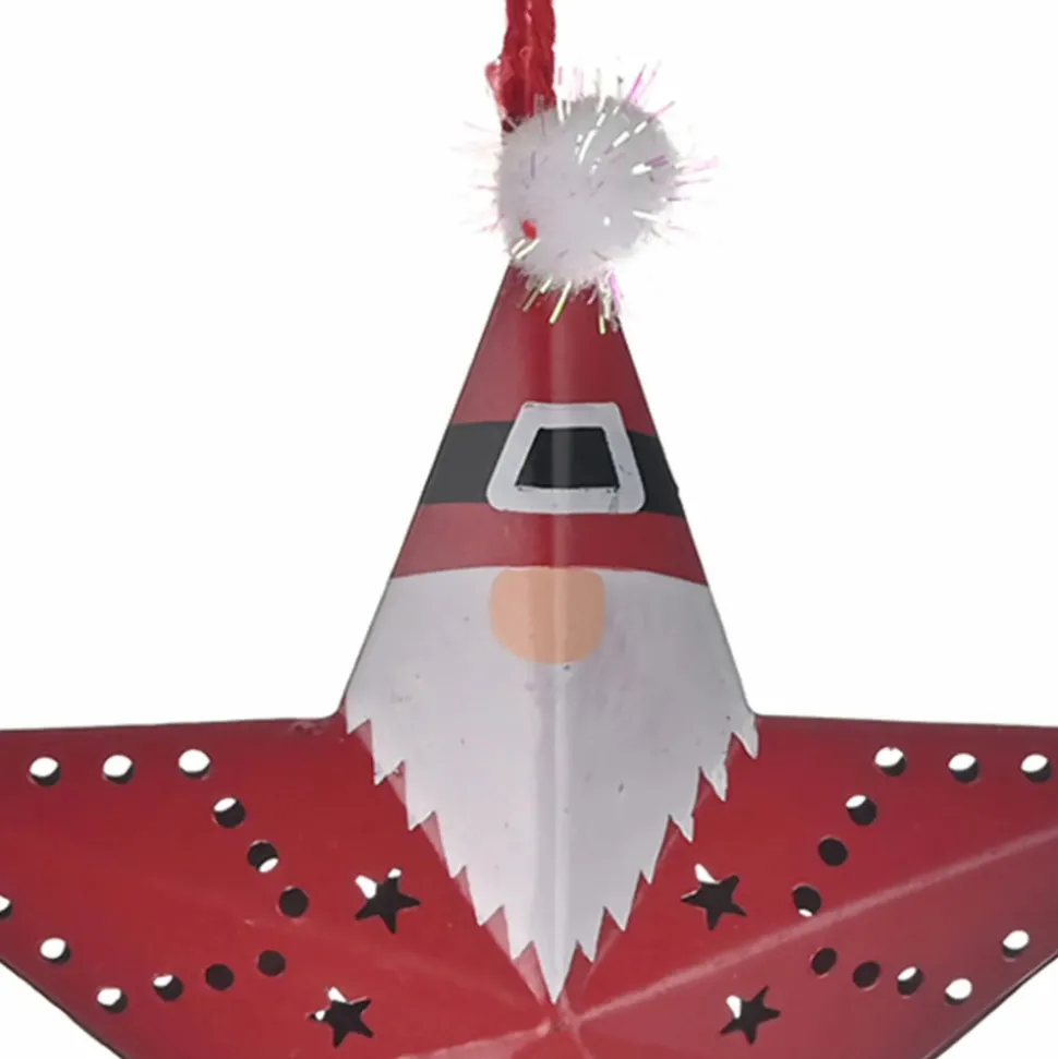 Karaca Home New Year Christmas Star Tree Decoration, 12cm, Multi