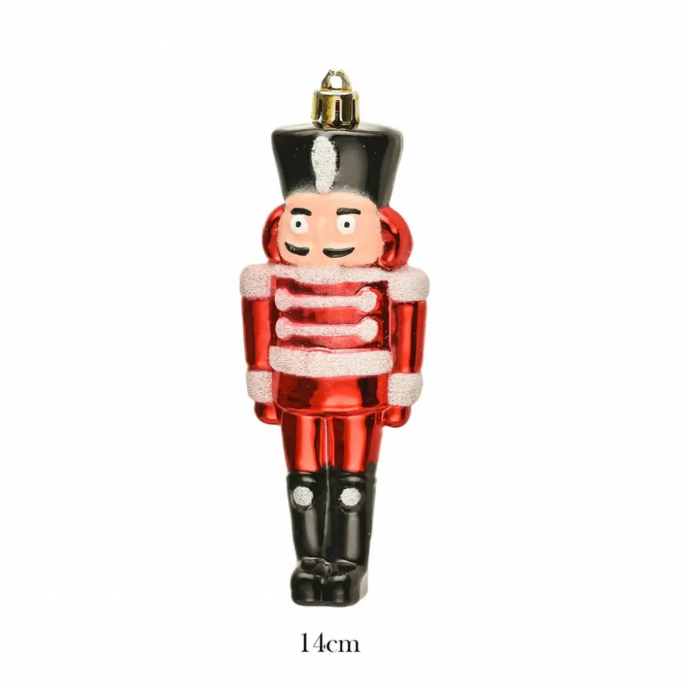 Karaca Home New Year Christmas Nutcracker Tree Decoration Set, 2 Piece, Multi
