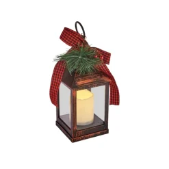 Karaca Home New York New Year 24 Mila Black Lantern, 13,5x30cm
