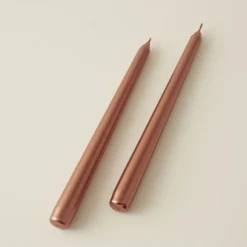 Karaca Home 2-Piece Candle, 24cm, Bronze