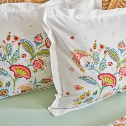 Karaca Home Sarthe 100% Turkish Cotton Duvet Cover Set, Double, Multi